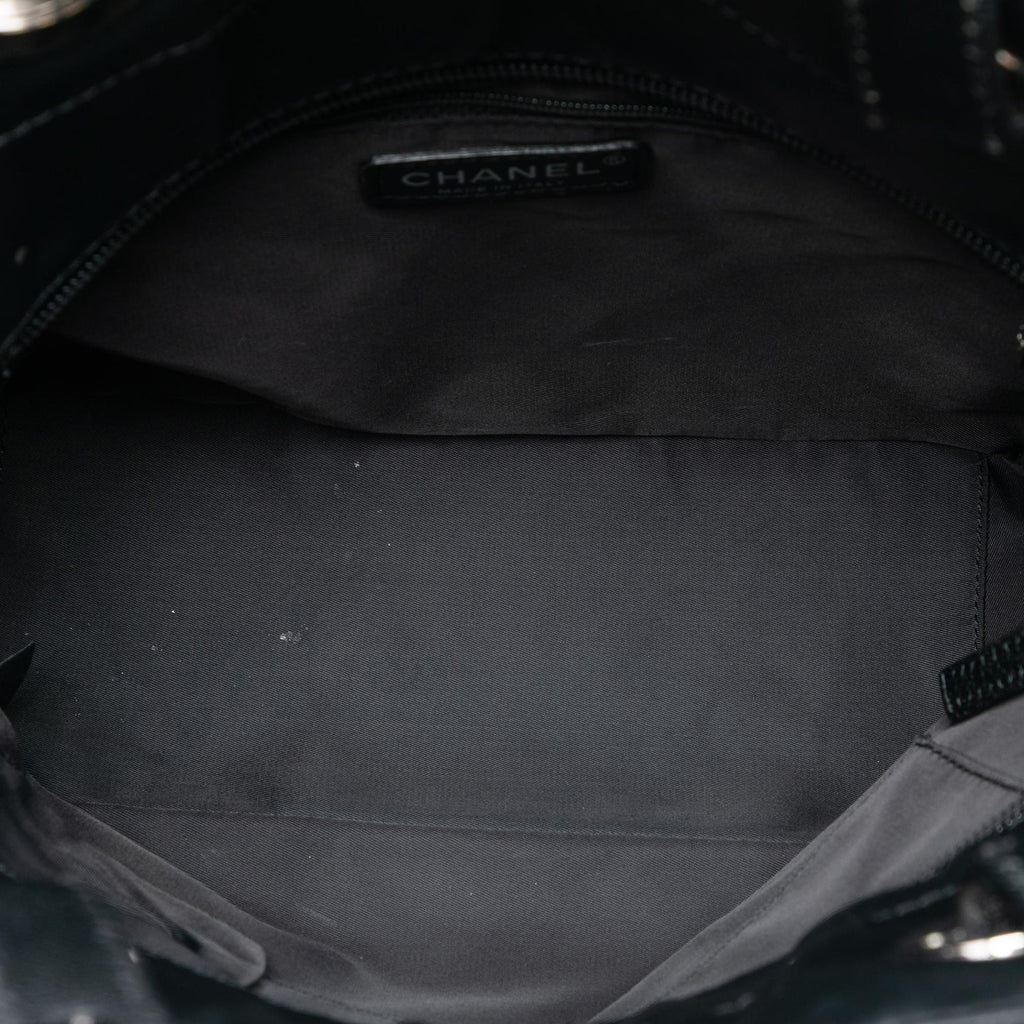Chanel Small Quilted Coated Canvas Paris Biarritz Tote