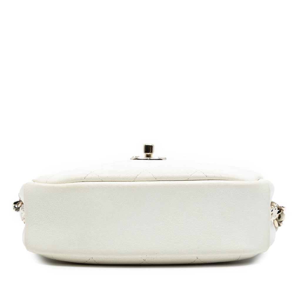 Chanel Small Quilted Goatskin Casual Trip Camera Bag
