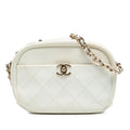 Chanel Small Quilted Goatskin Casual Trip Camera Bag