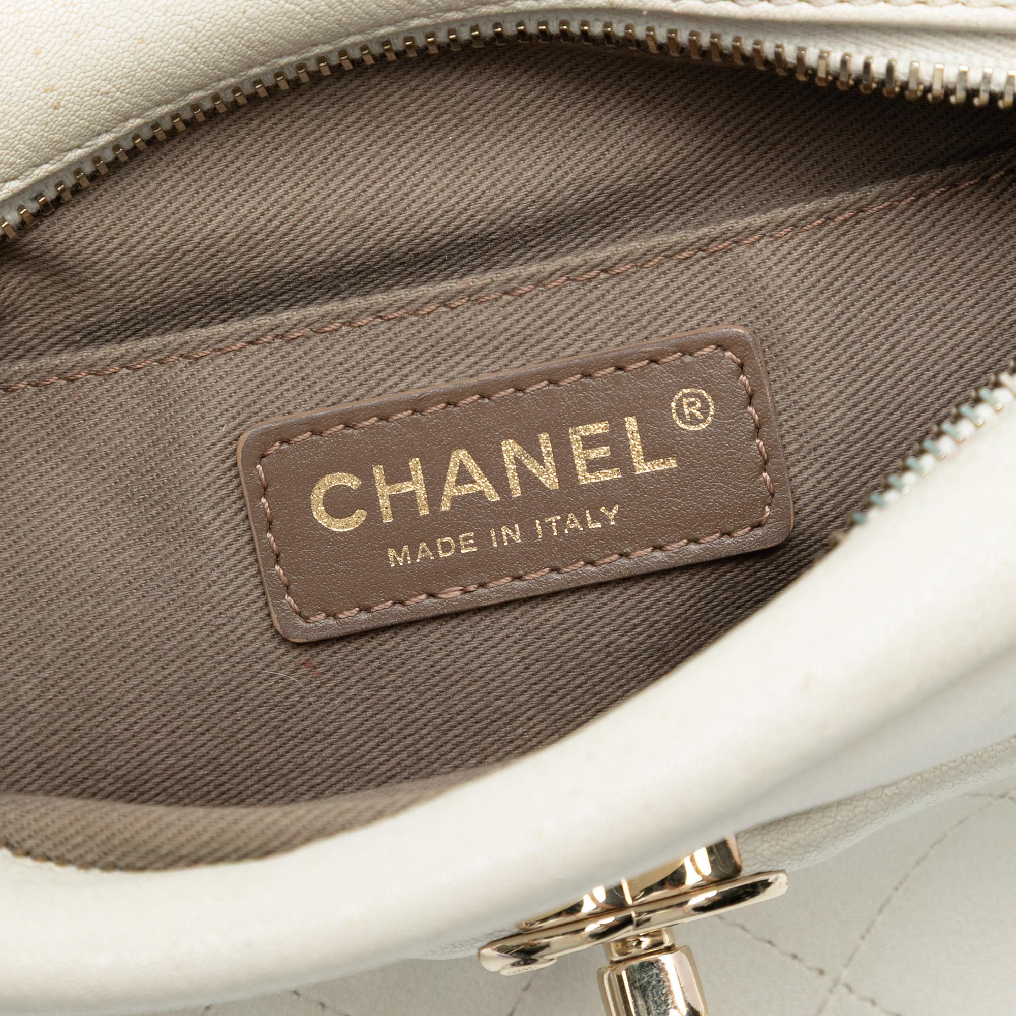 Chanel Small Quilted Goatskin Casual Trip Camera Bag
