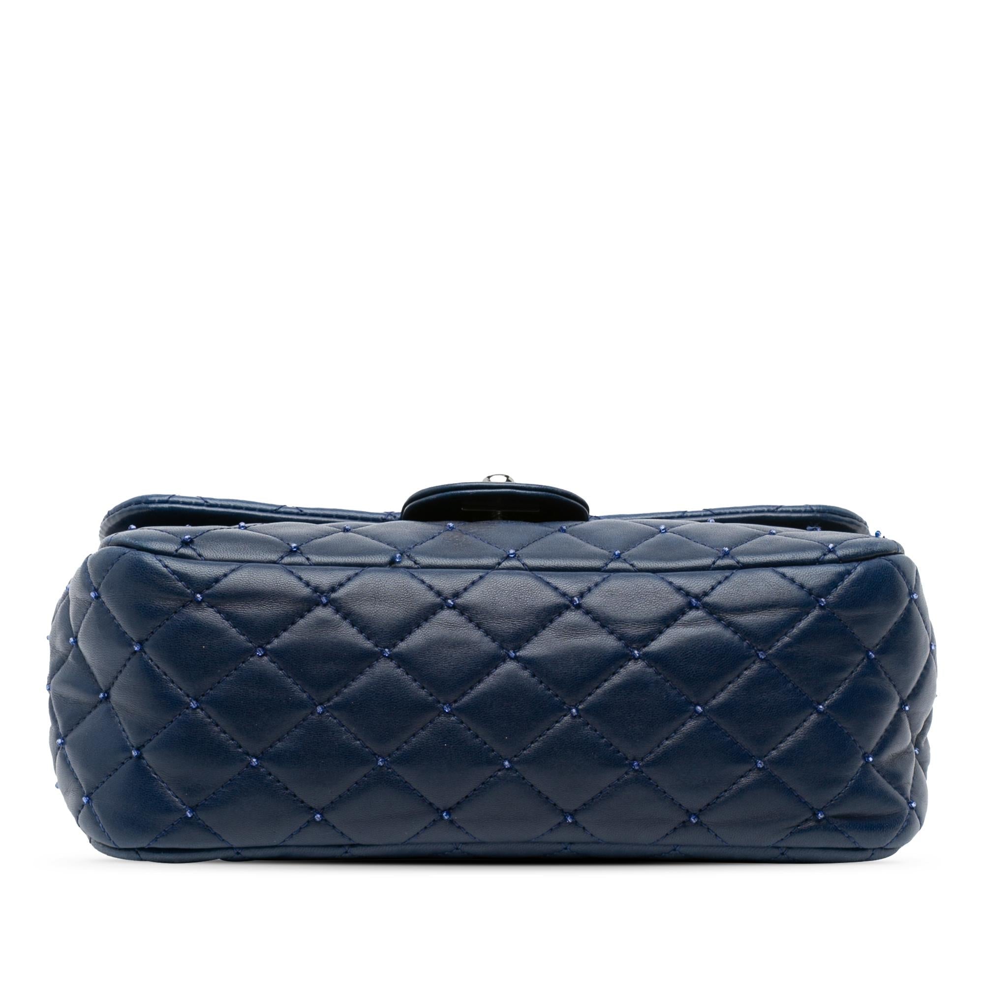 Chanel Small Quilted Lambskin Beaded Single Flap
