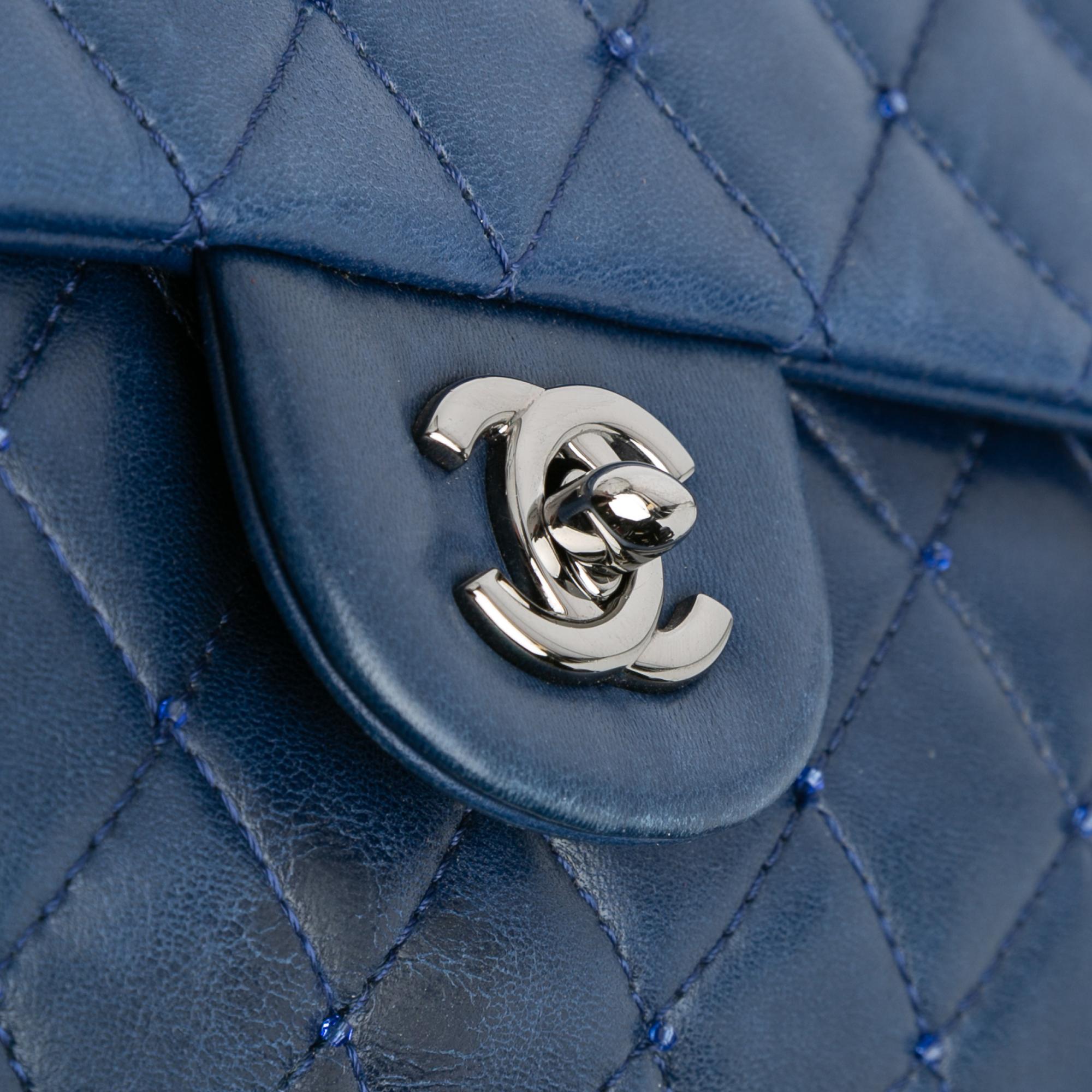 Chanel Small Quilted Lambskin Beaded Single Flap