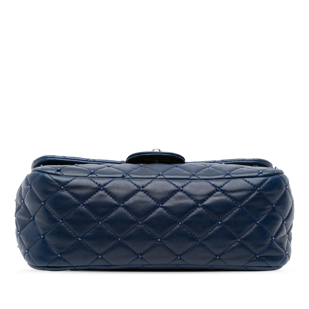 Chanel Small Quilted Lambskin Beaded Single Flap