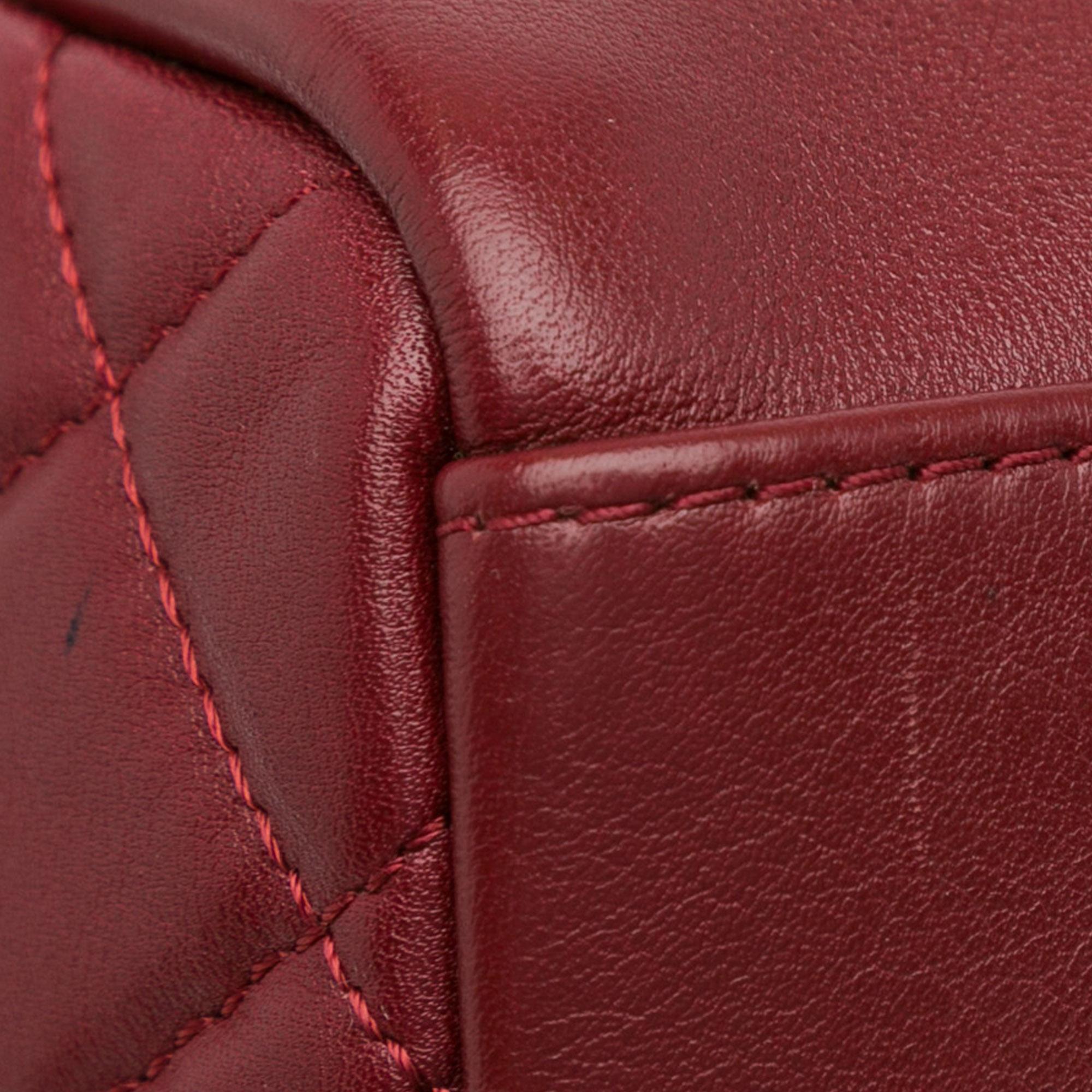 Chanel Small Quilted Lambskin Buckle Camera Bag (SHG-xw9Eo6)
