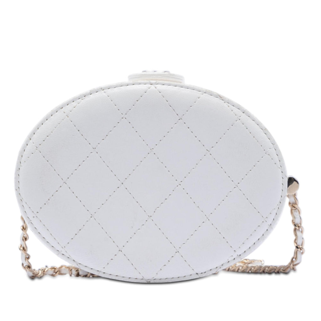 Chanel Small Quilted Lambskin CC Allure Vanity Case