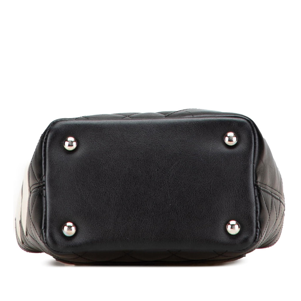 Chanel Small Quilted Lambskin Cambon Ligne Tote