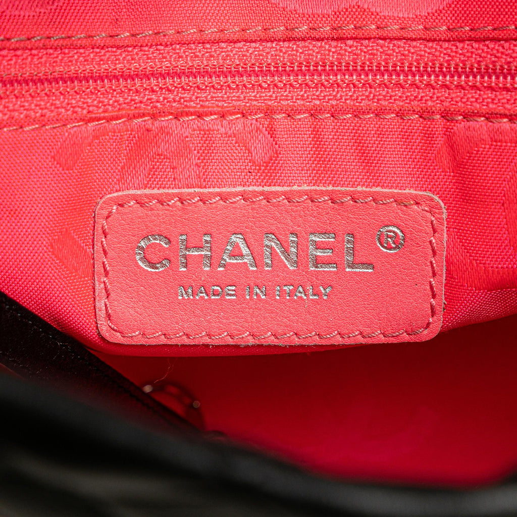 Chanel Small Quilted Lambskin Cambon Ligne Tote