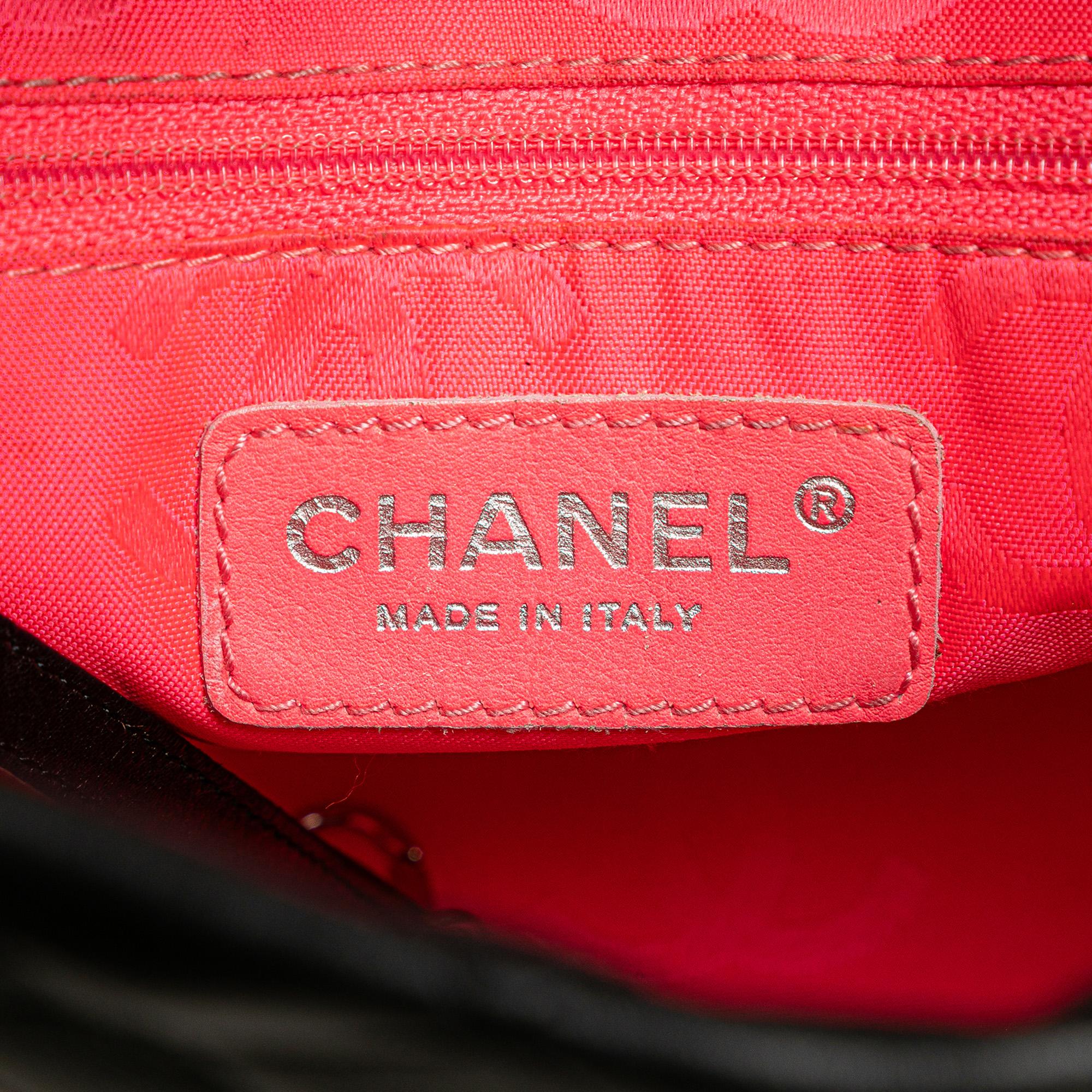 Chanel Small Quilted Lambskin Cambon Ligne Tote
