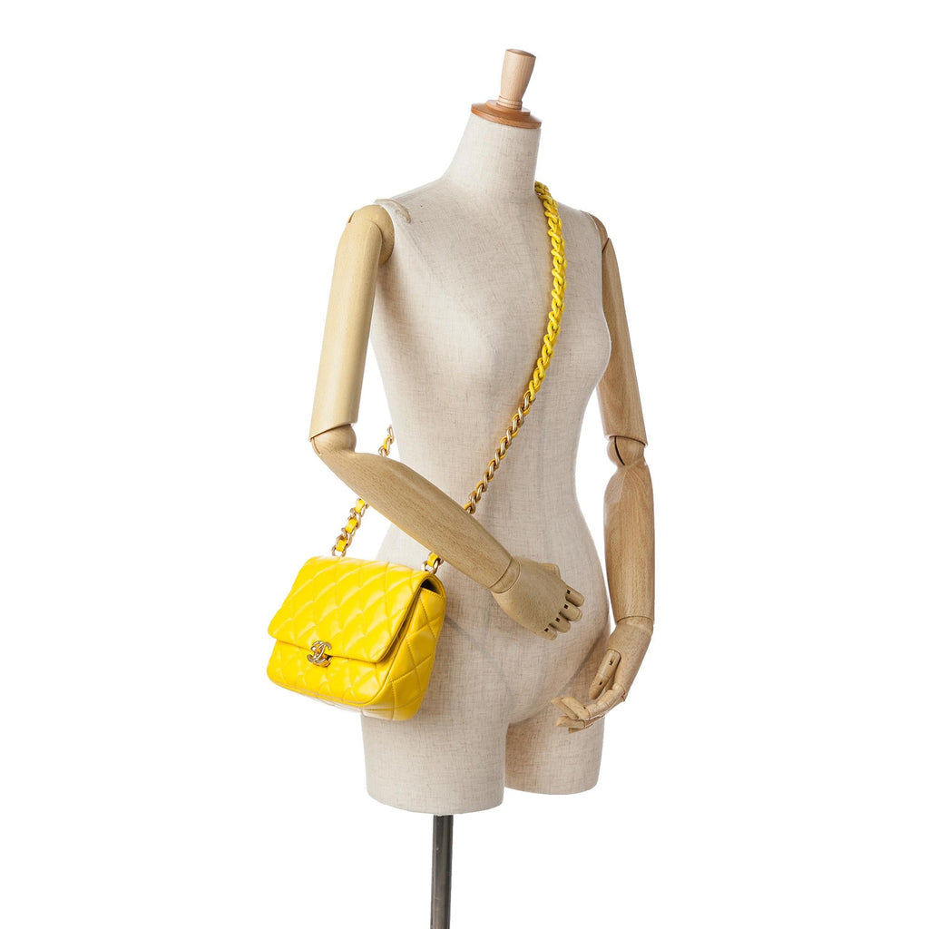 Chanel Small Quilted Lambskin Candy Chain Flap