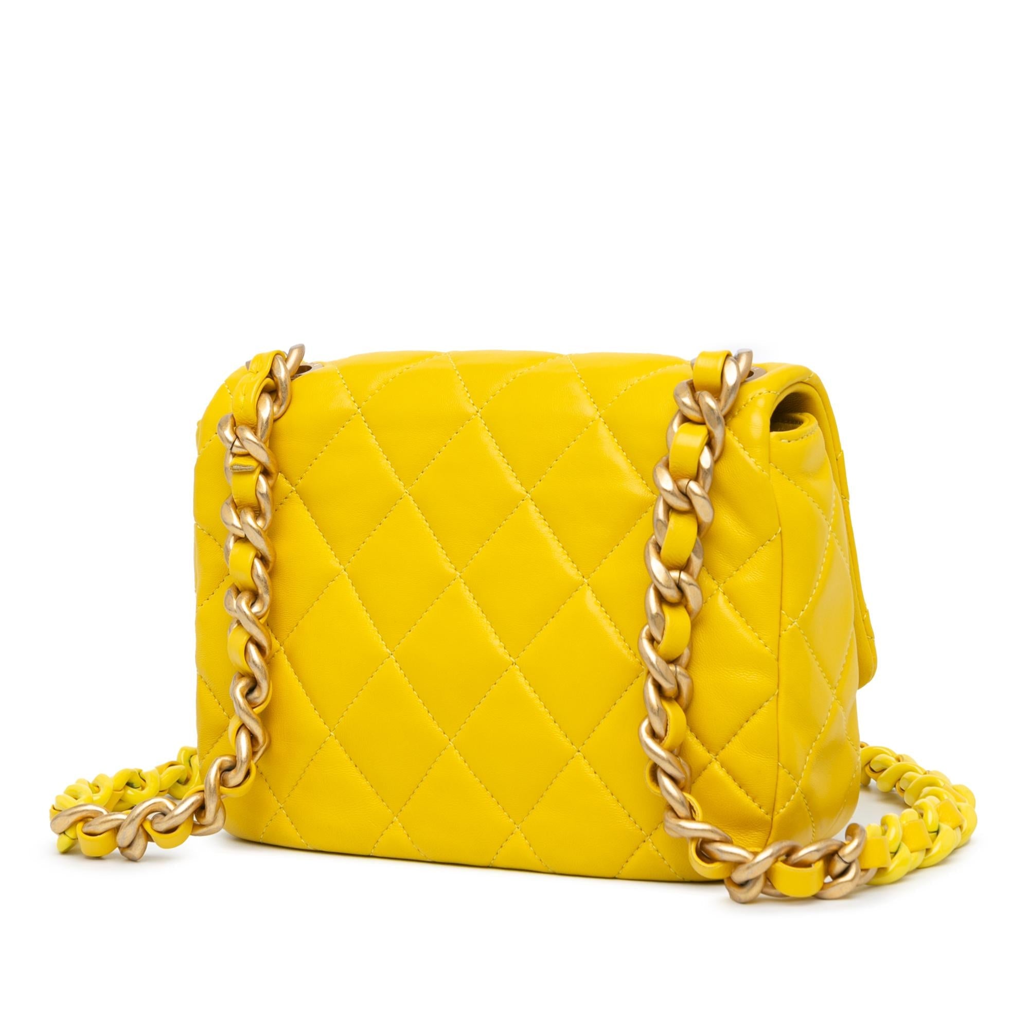 Chanel Small Quilted Lambskin Candy Chain Flap