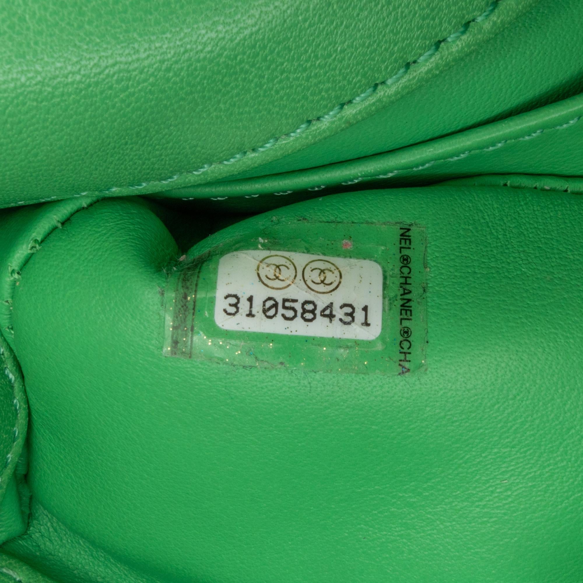 Chanel Small Quilted Lambskin Chain Is More Flap (SHG-cGCJvR)