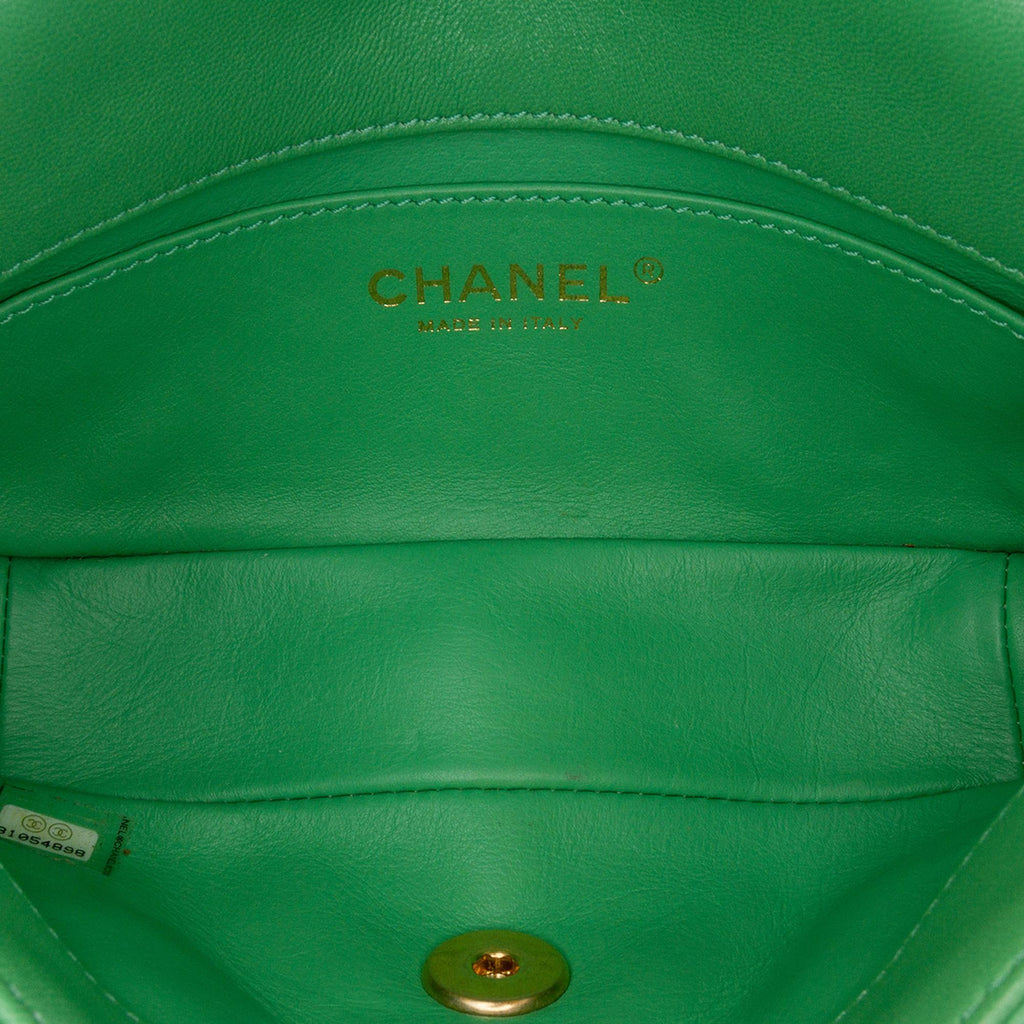 Chanel Small Quilted Lambskin Chain Is More Flap