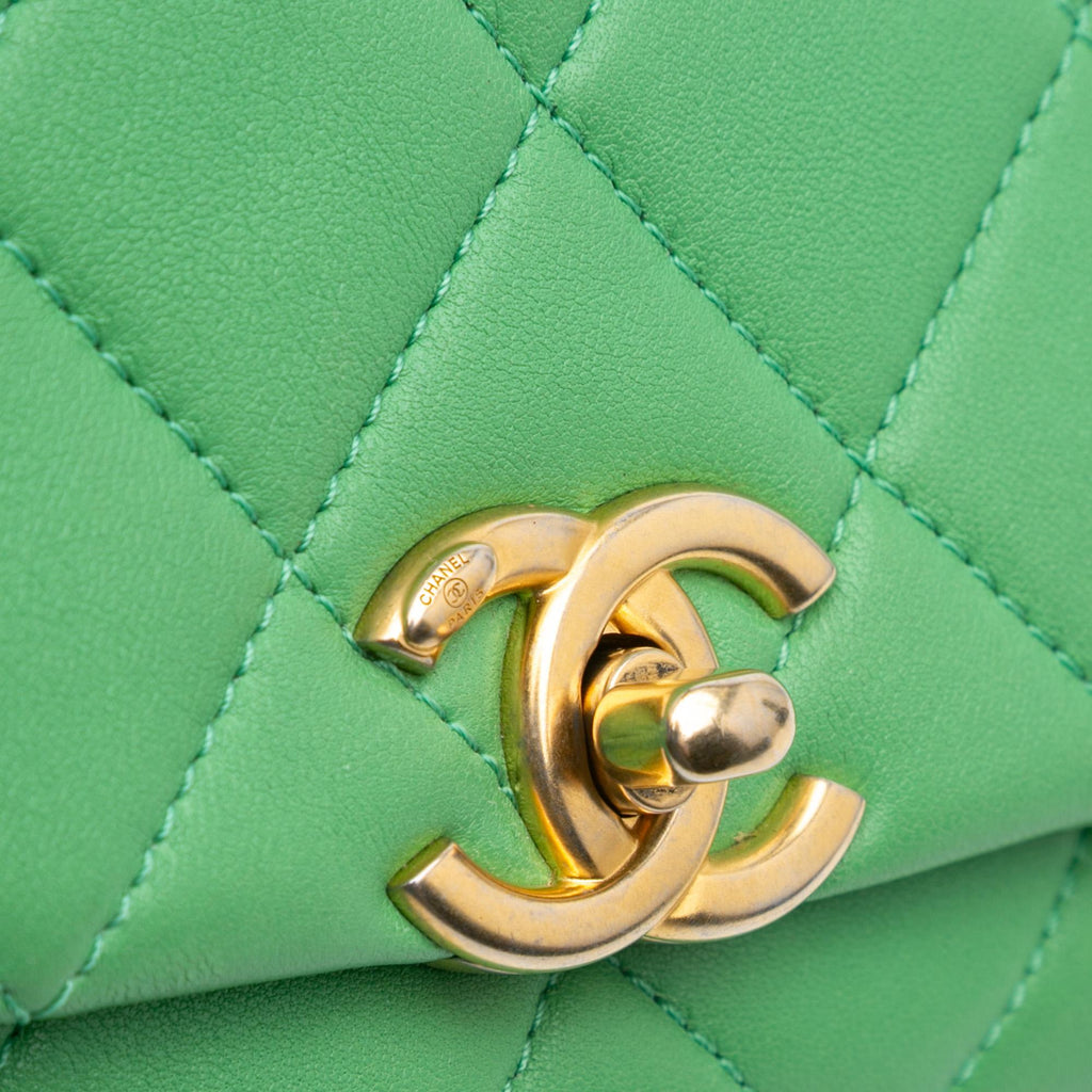Chanel Small Quilted Lambskin Chain Is More Flap
