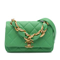 Chanel Small Quilted Lambskin Chain Is More Flap