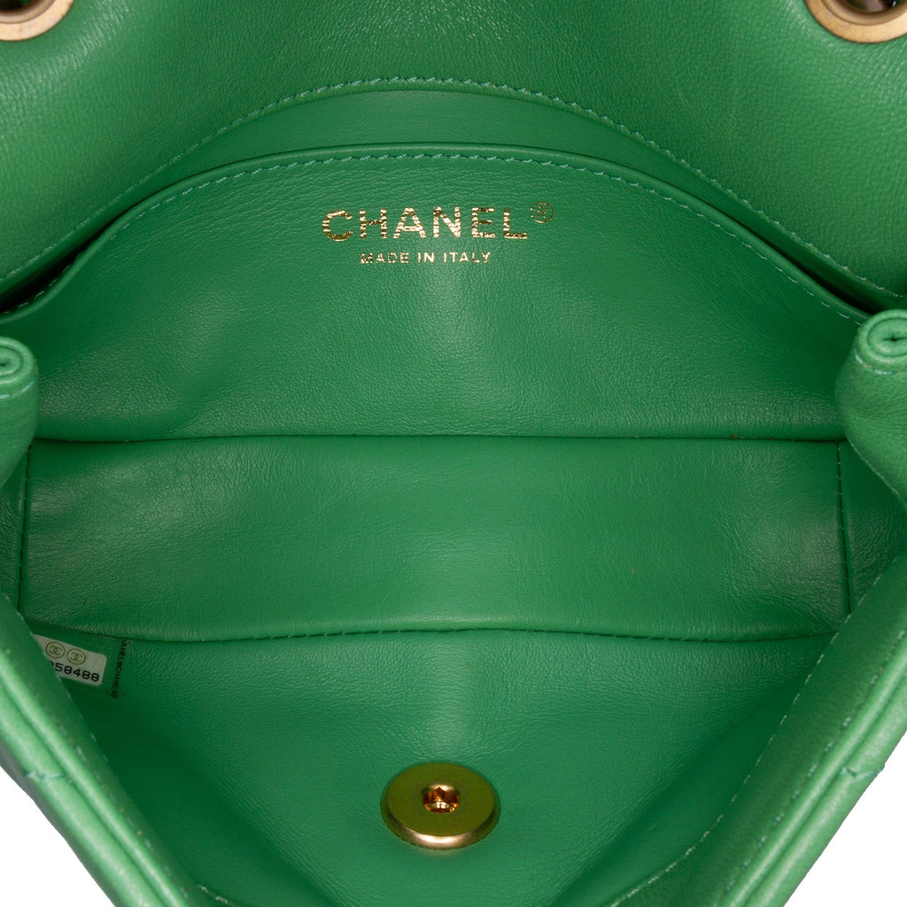 Chanel Small Quilted Lambskin Chain Is More Flap