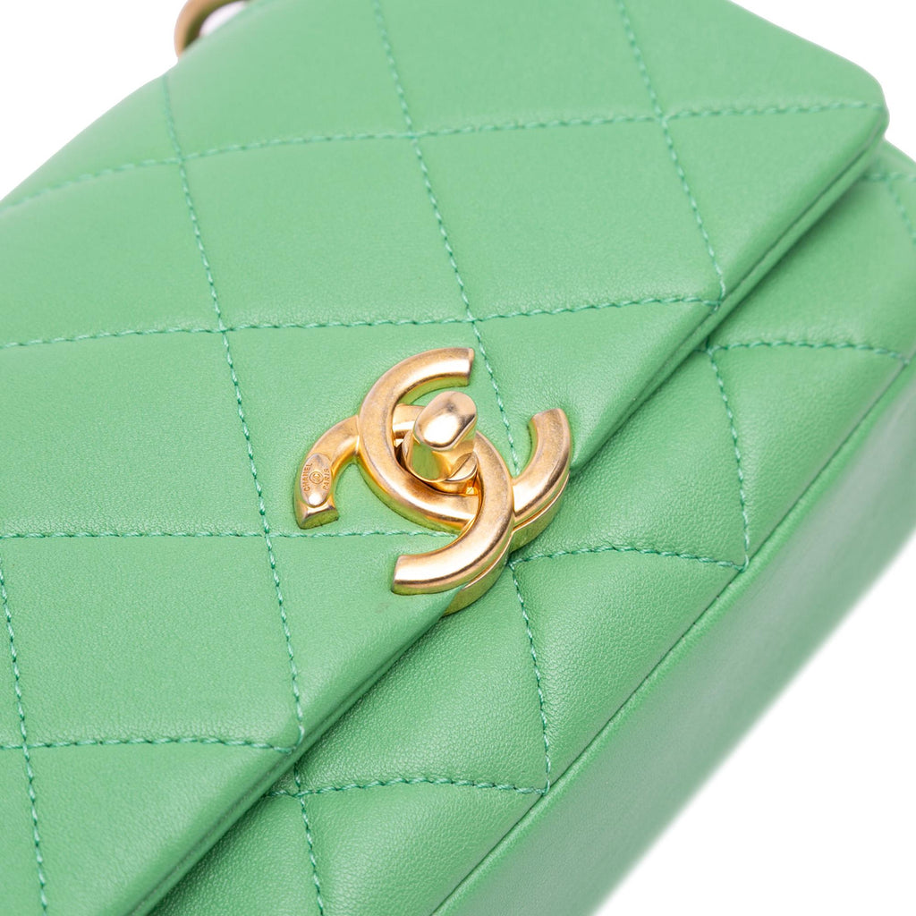 Chanel Small Quilted Lambskin Chain Is More Flap