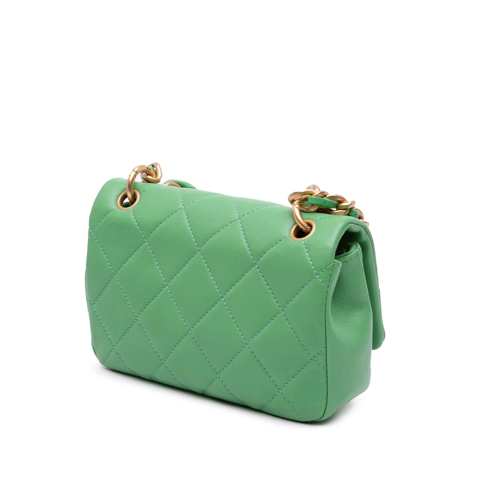 Chanel Small Quilted Lambskin Chain Is More Flap