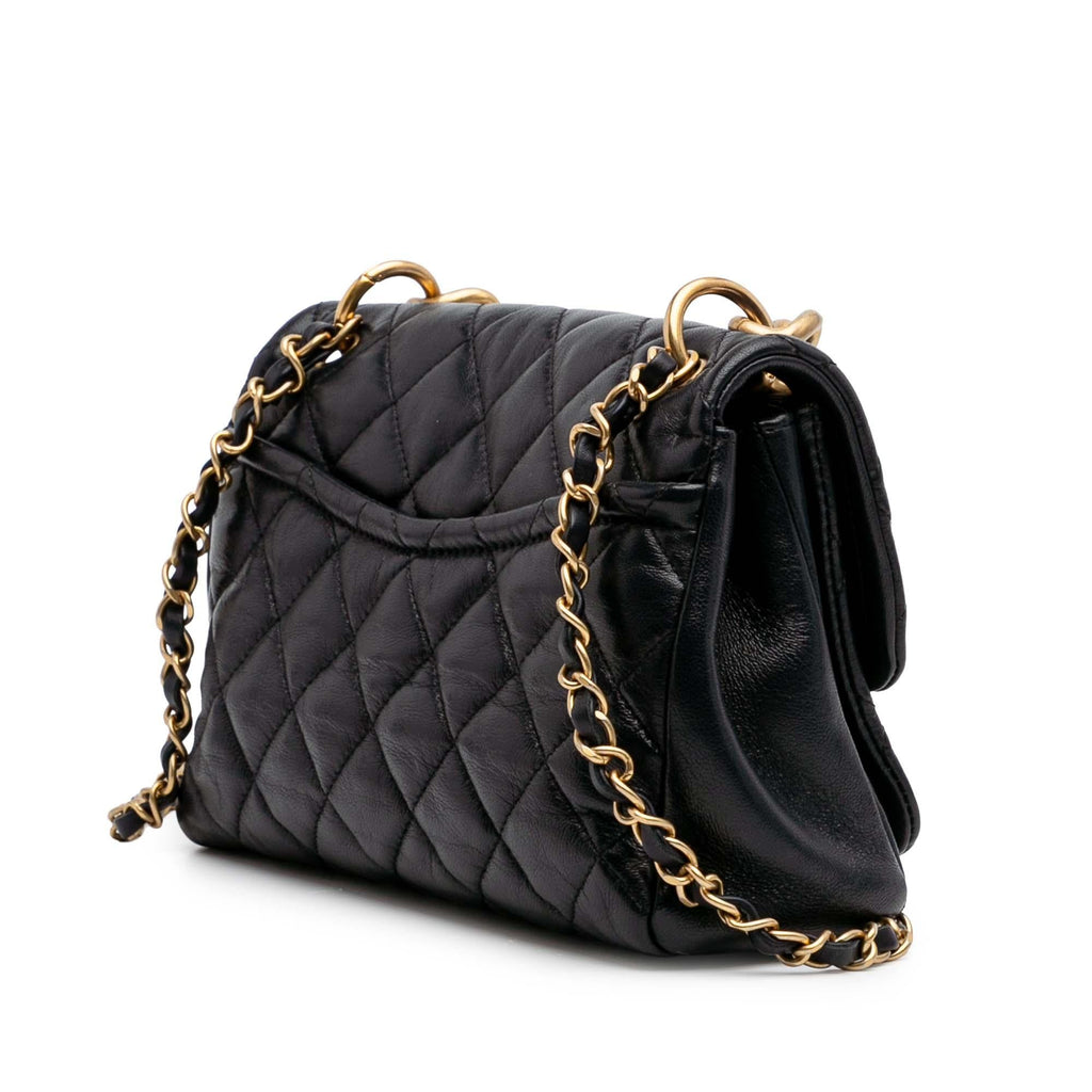 Chanel Small Quilted Lambskin Chain Link Flap
