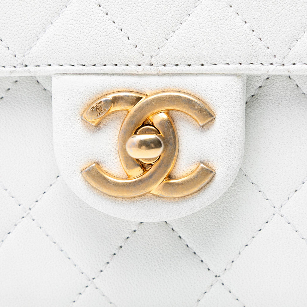 Chanel Small Quilted Lambskin Chic Pearls Flap