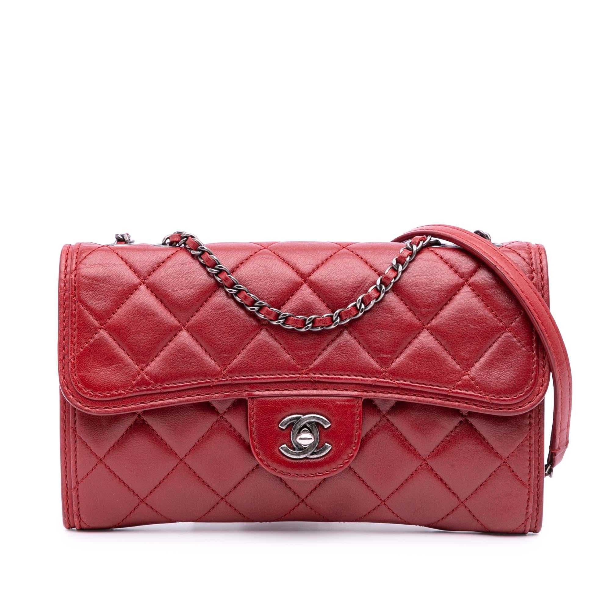 Chanel Small Quilted Lambskin Citizen Zip Flap