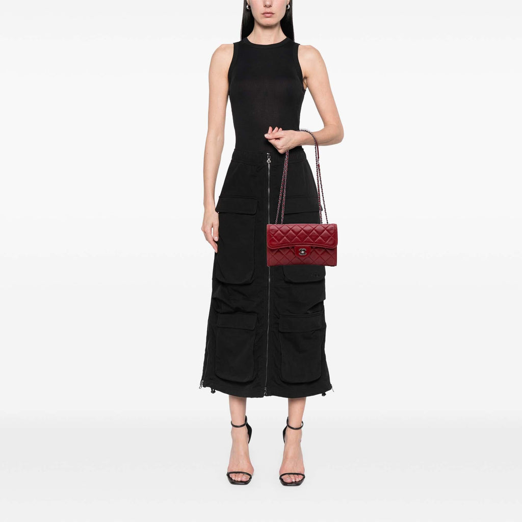 Chanel Small Quilted Lambskin Citizen Zip Flap