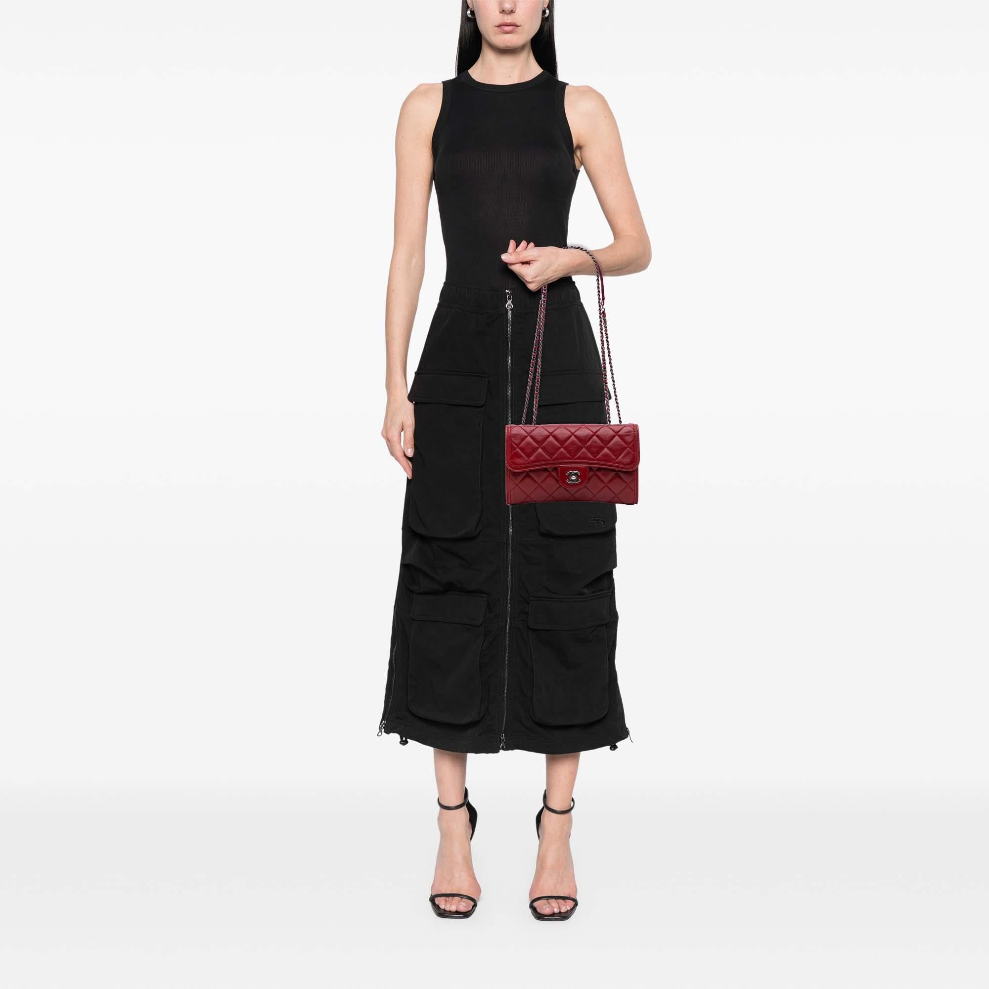 Chanel Small Quilted Lambskin Citizen Zip Flap