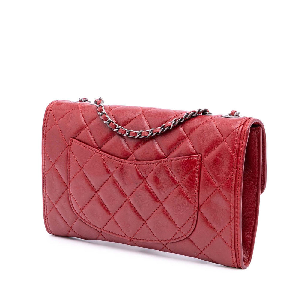 Chanel Small Quilted Lambskin Citizen Zip Flap