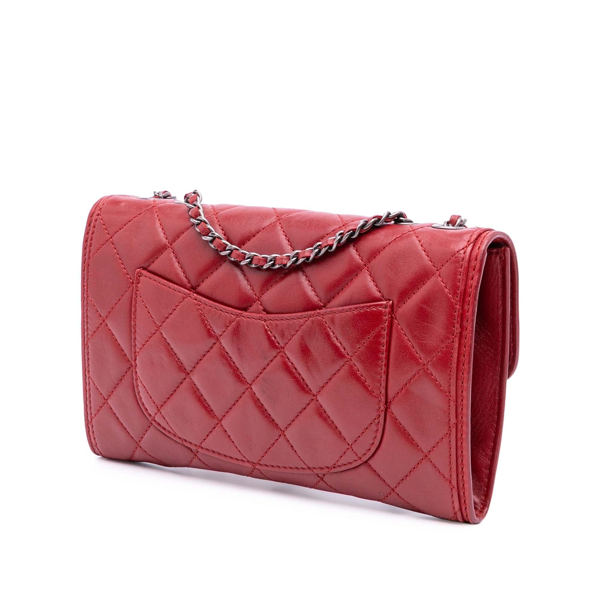 Chanel Small Quilted Lambskin Citizen Zip Flap