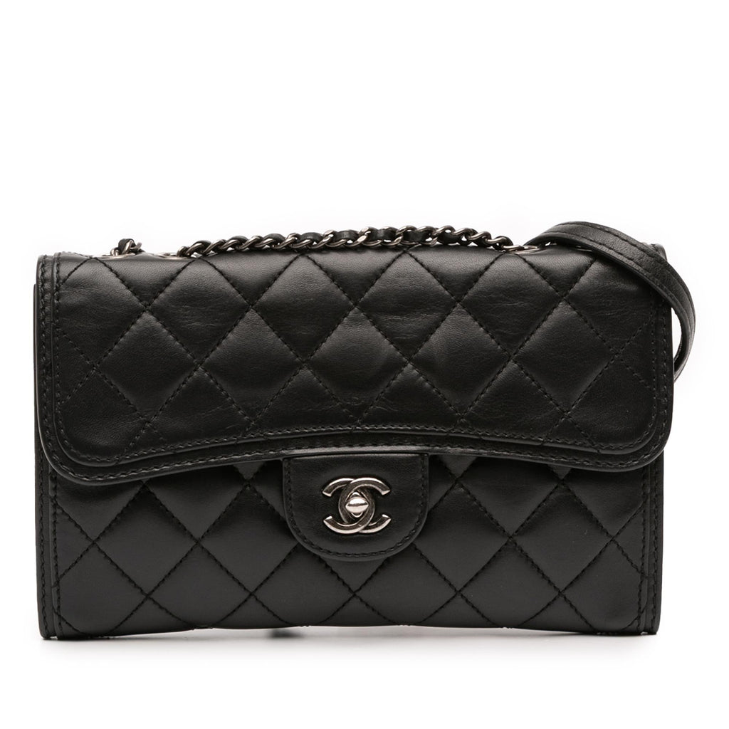 Chanel Small Quilted Lambskin Citizen Zip Flap