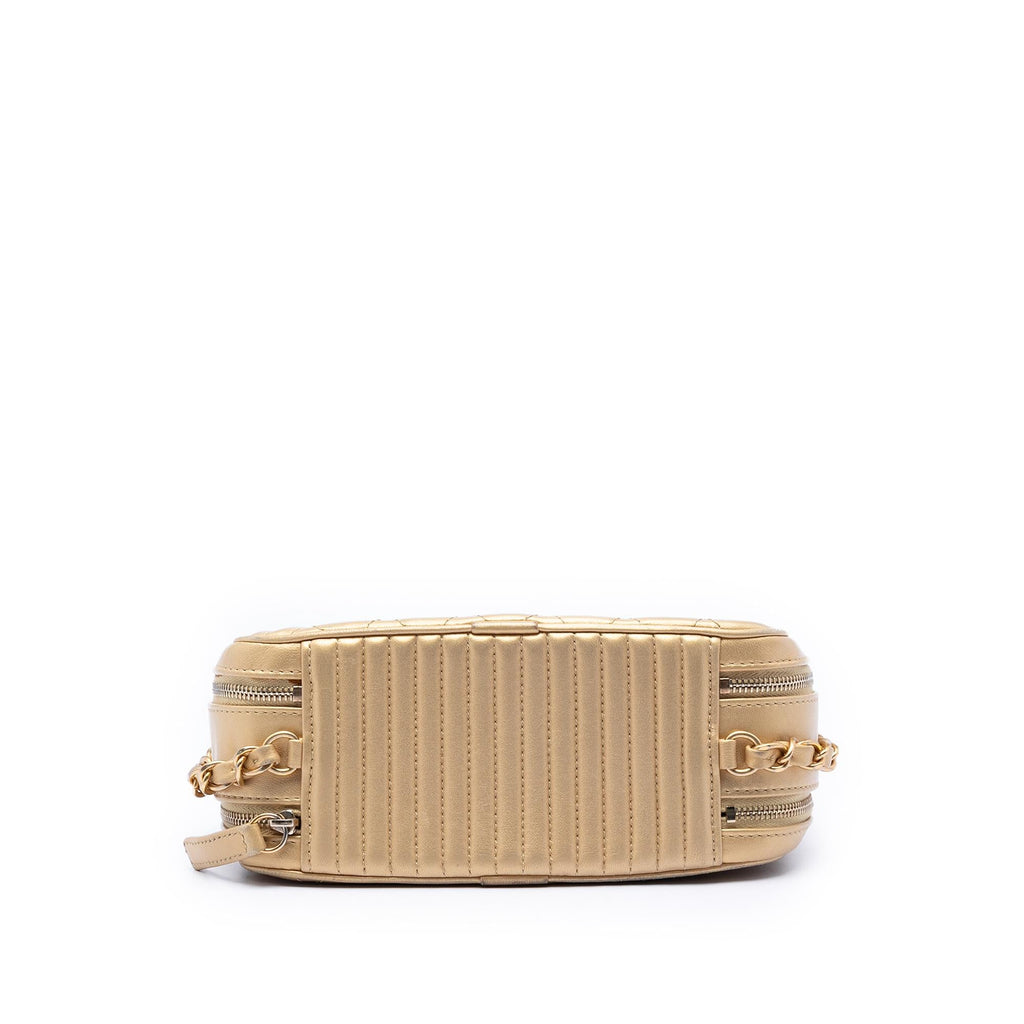 Chanel Small Quilted Lambskin Coco Boy Camera Bag