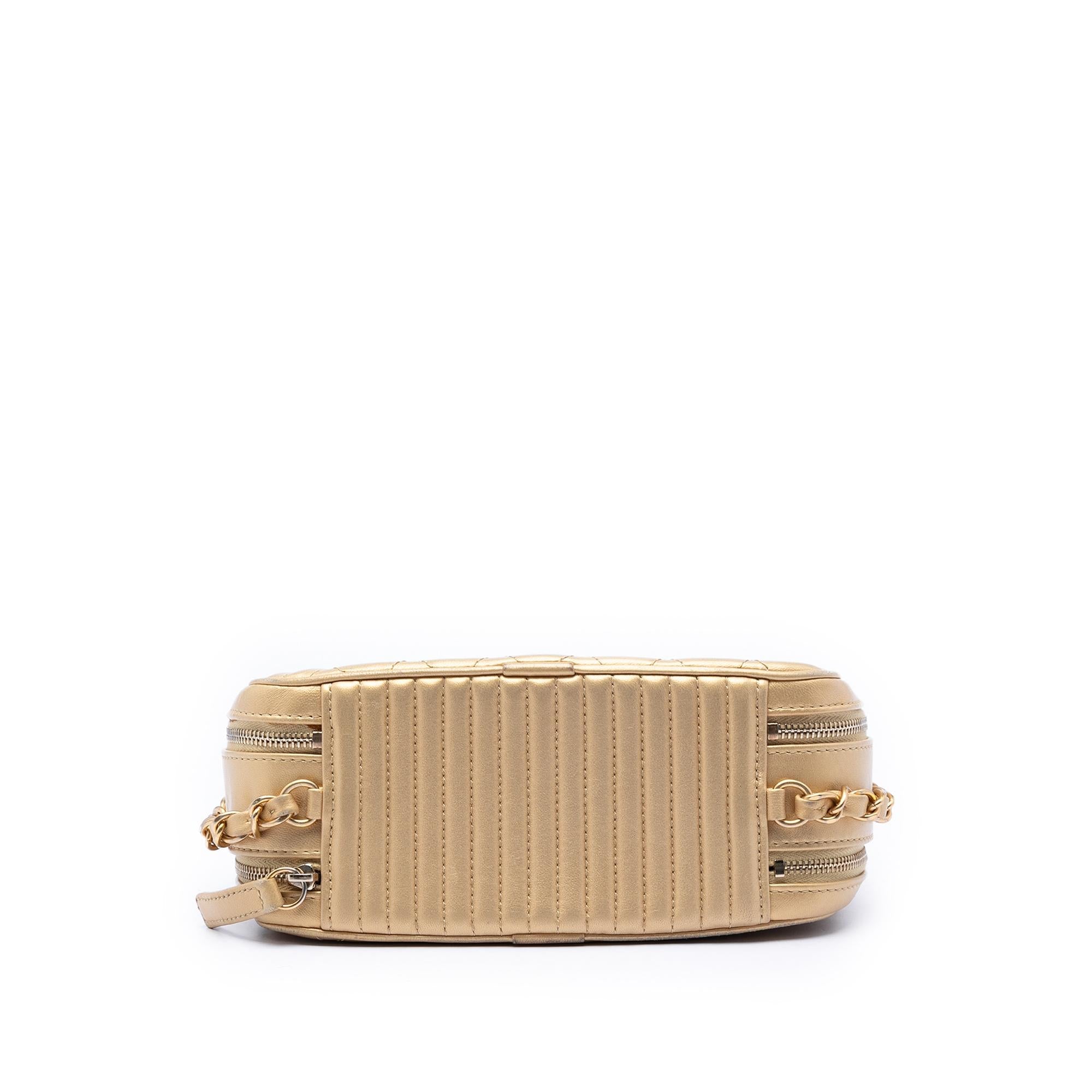 Chanel Small Quilted Lambskin Coco Boy Camera Bag