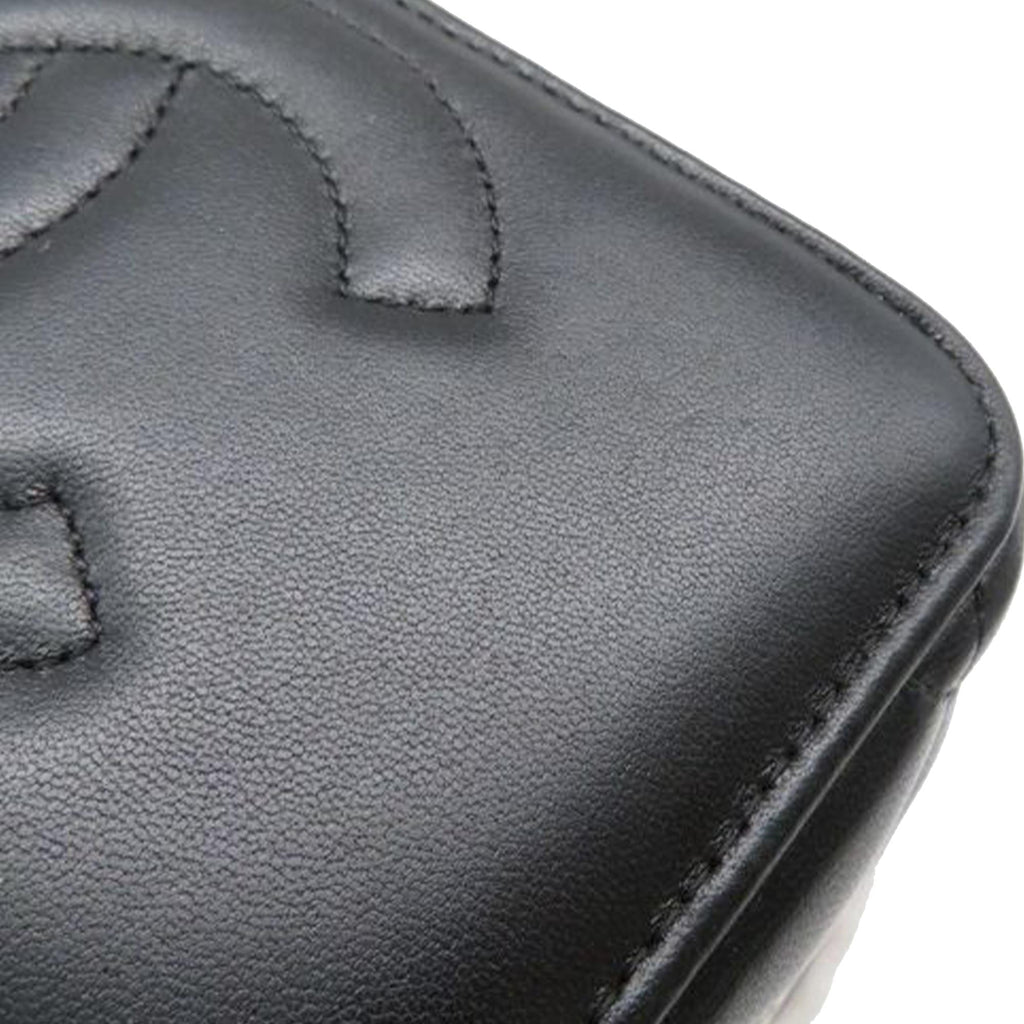 Chanel Small Quilted Lambskin Coco Casino Vanity Case With Chain