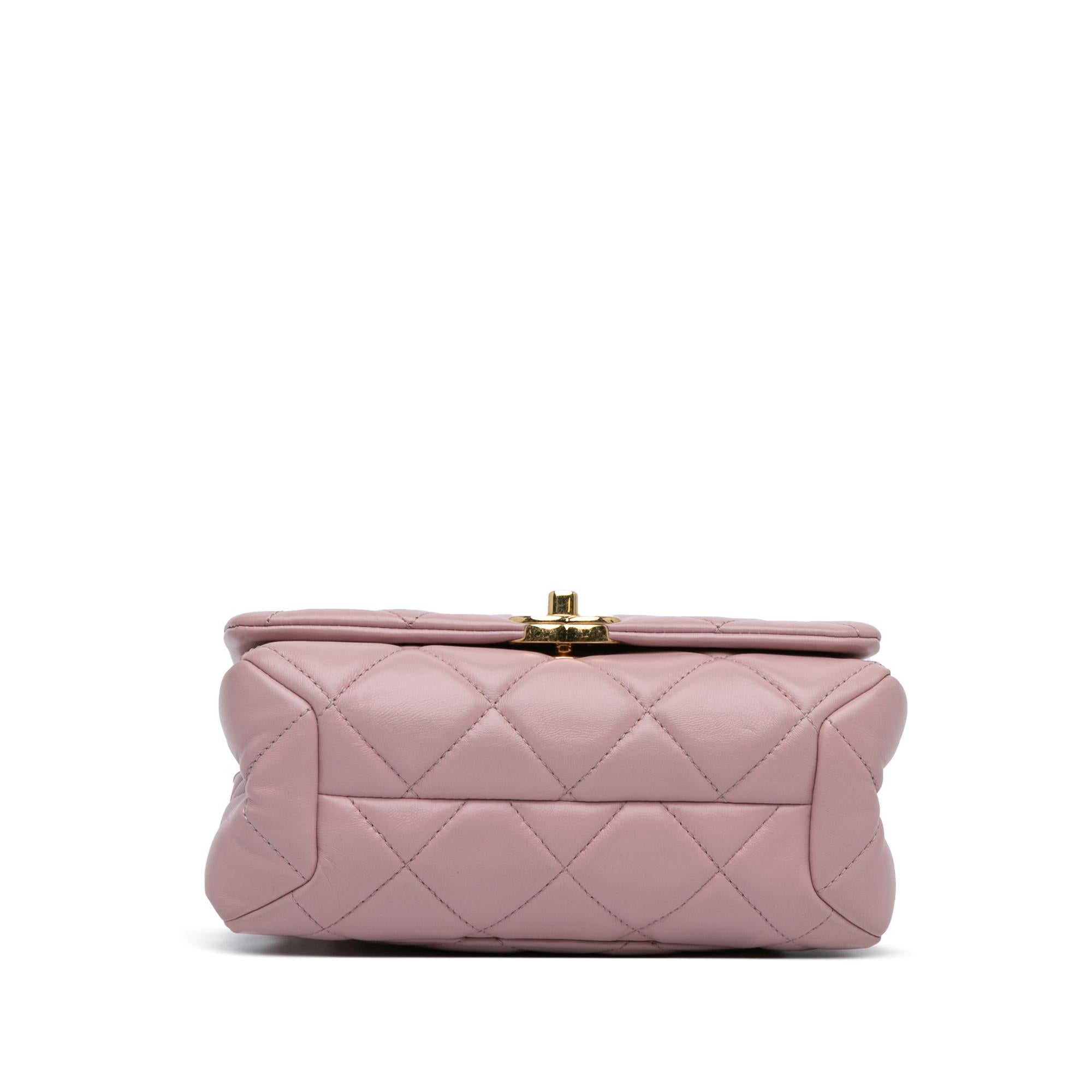 Chanel Small Quilted Lambskin Color Match Flap (SHG-8s4oIZ)