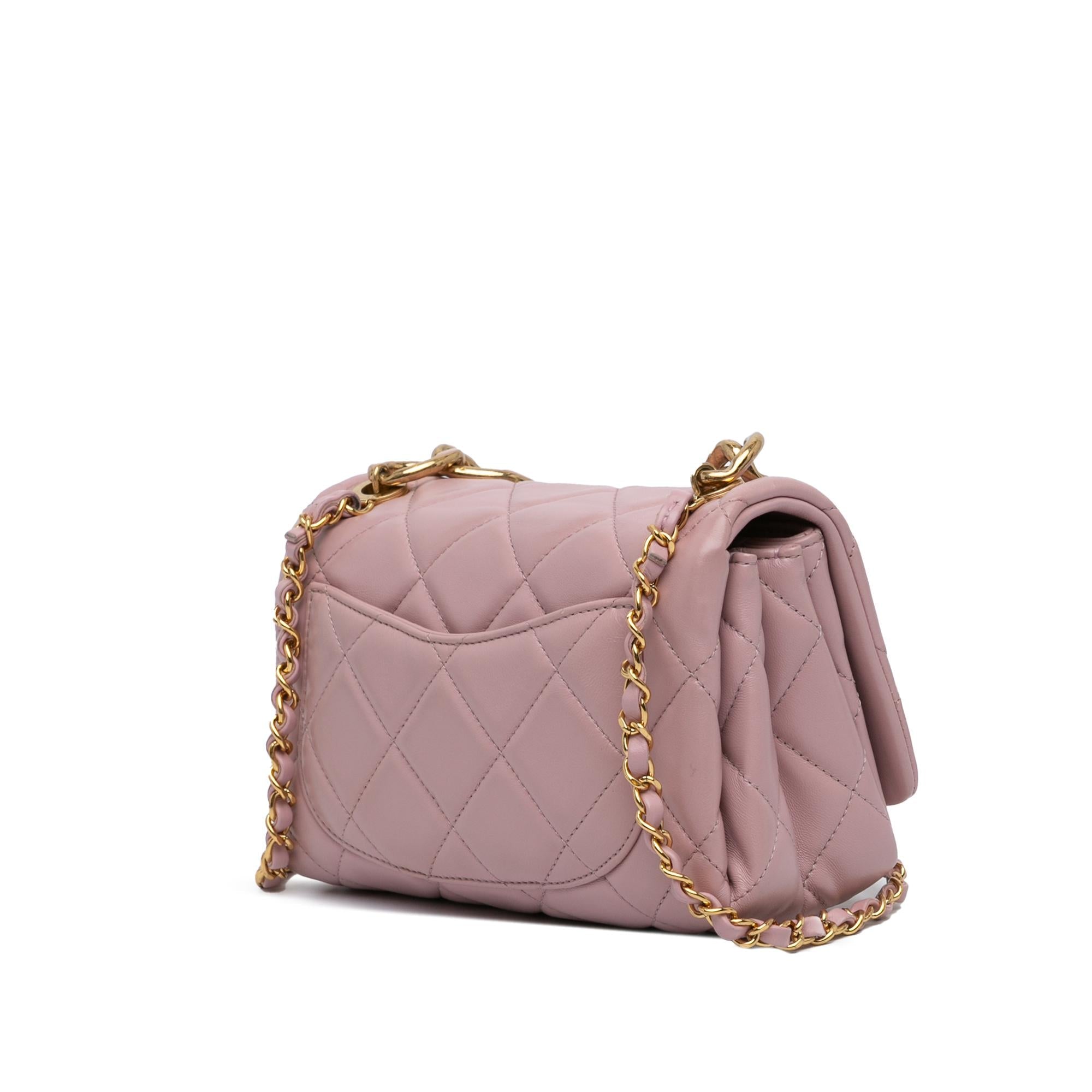 Chanel Small Quilted Lambskin Color Match Flap (SHG-8s4oIZ)