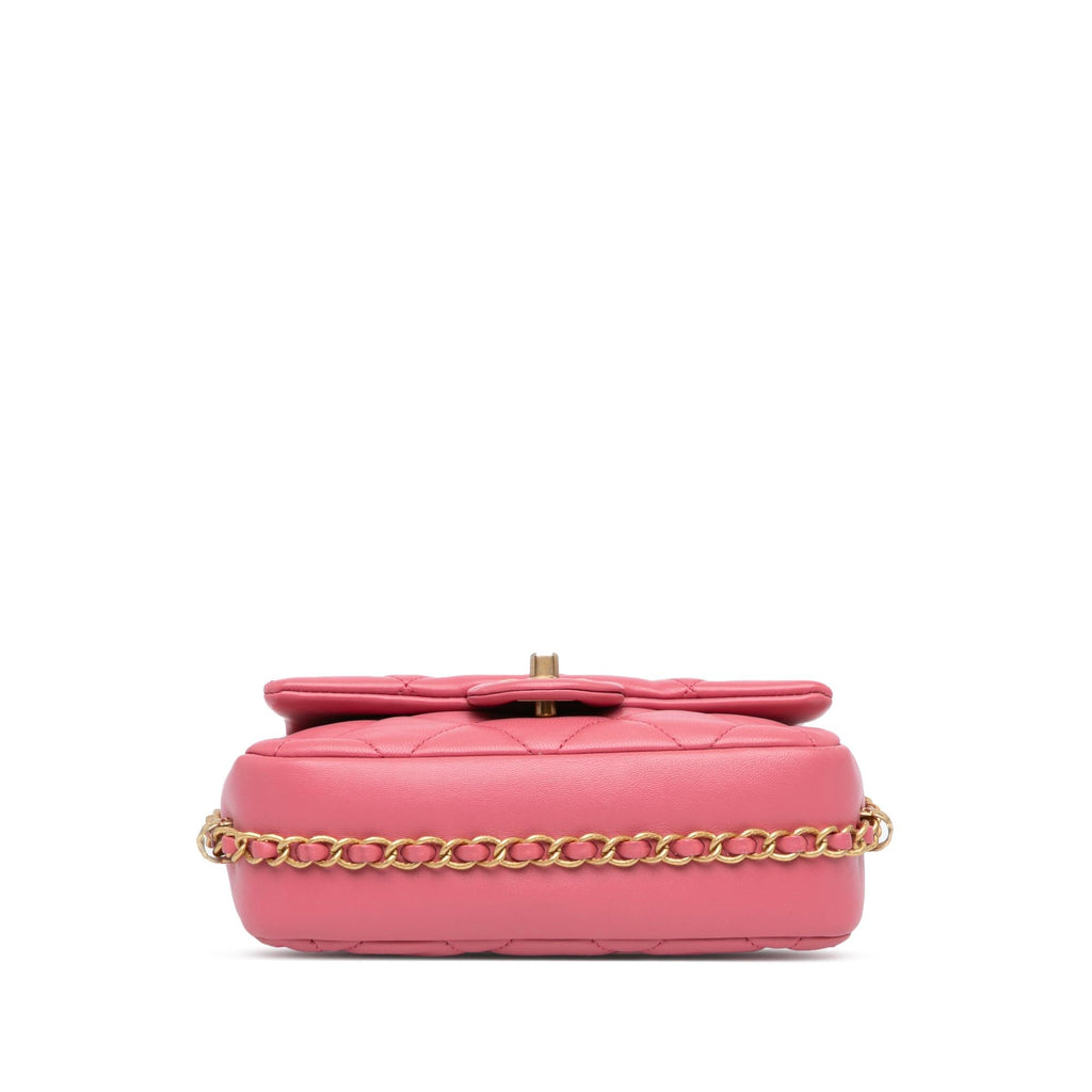 Chanel Small Quilted Lambskin Dynasty Flap