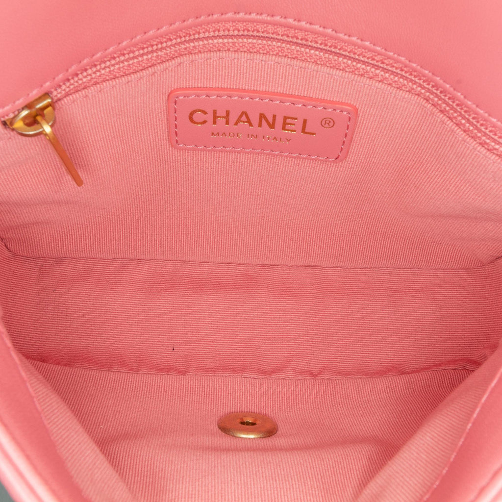 Chanel Small Quilted Lambskin Dynasty Flap
