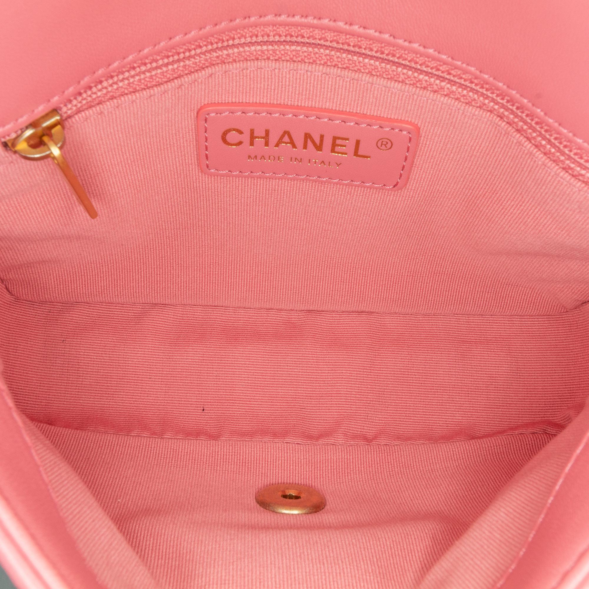 Chanel Small Quilted Lambskin Dynasty Flap