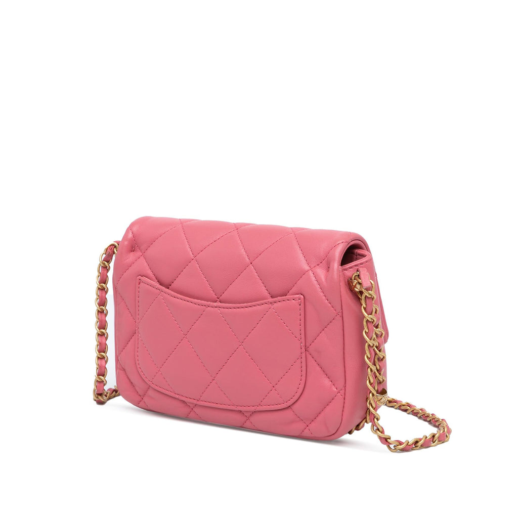 Chanel Small Quilted Lambskin Dynasty Flap