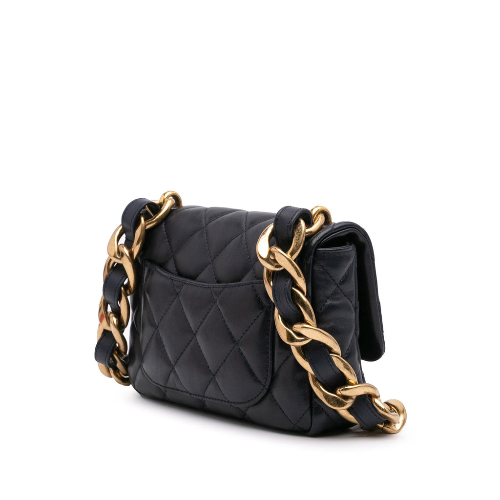 Chanel Small Quilted Lambskin Funky Town Flap