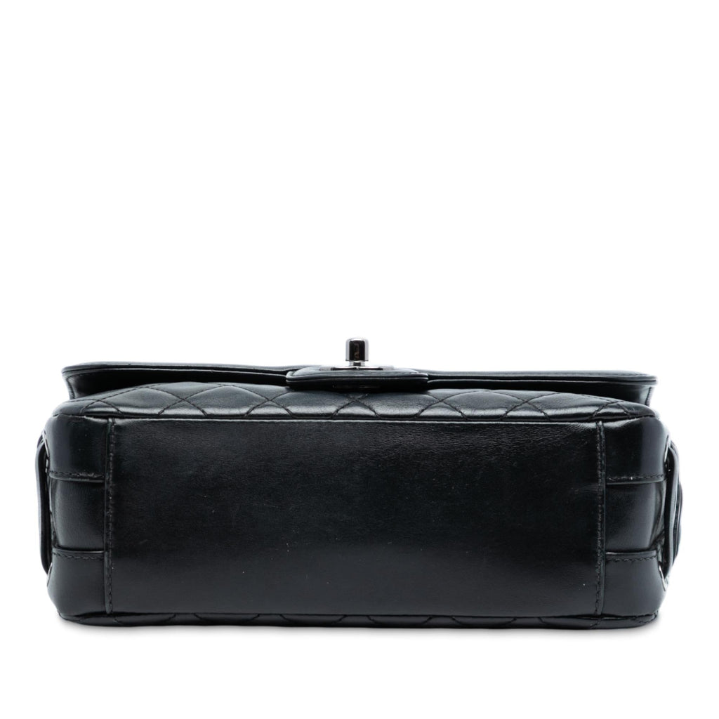 Chanel Small Quilted Lambskin Mademoiselle Chic Flap