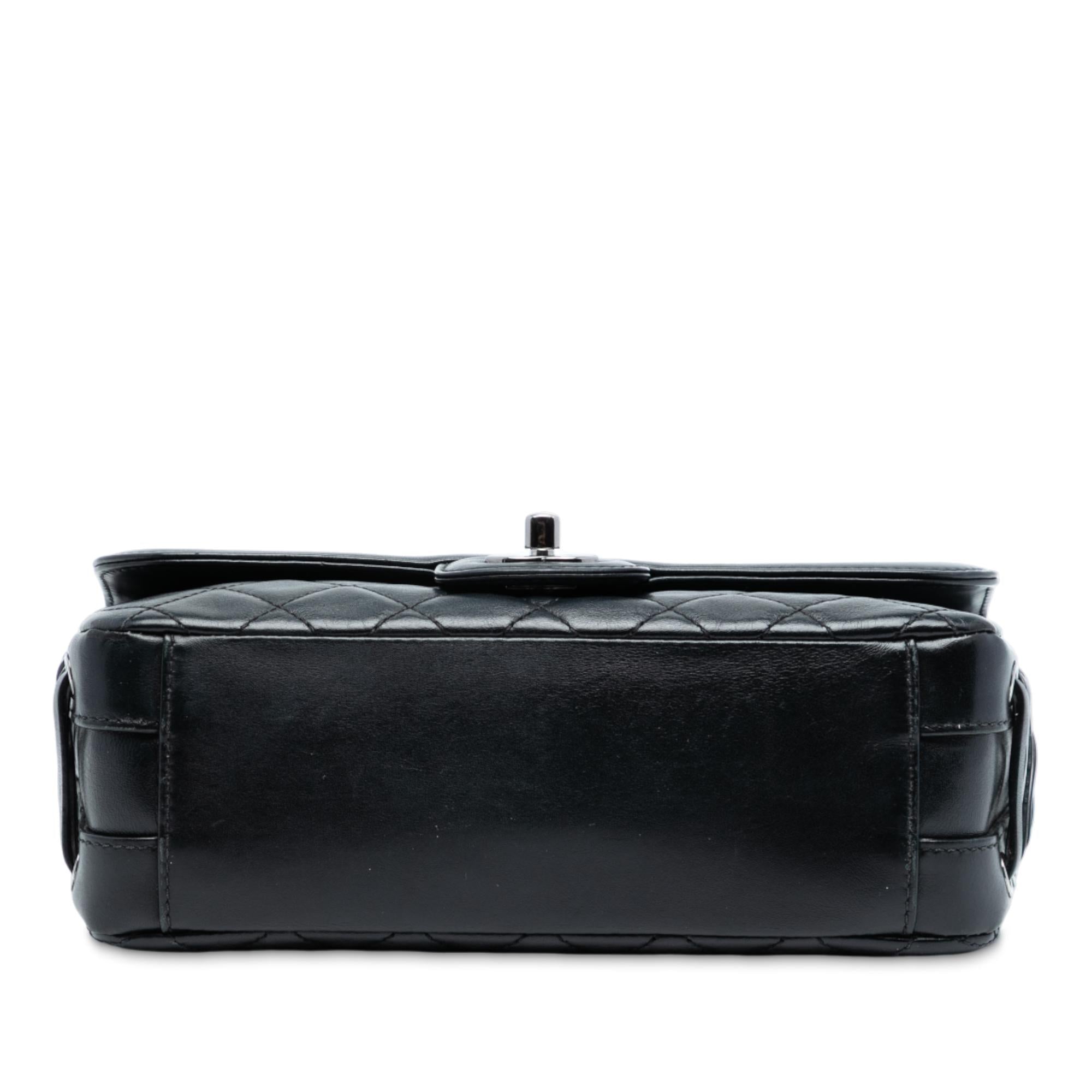 Chanel Small Quilted Lambskin Mademoiselle Chic Flap