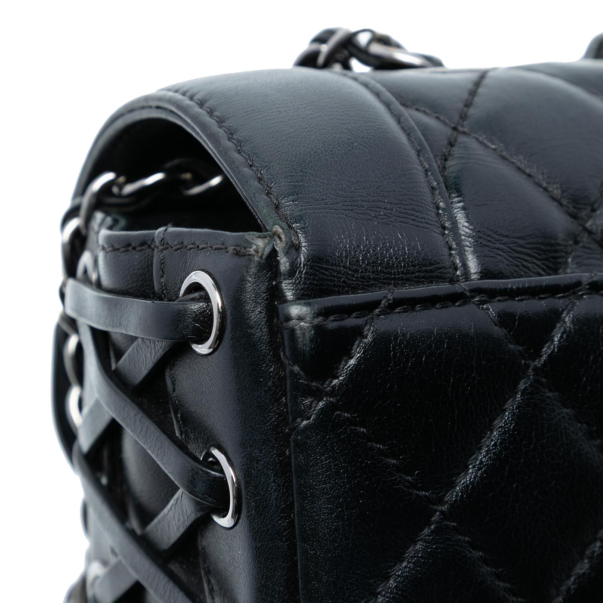 Chanel Small Quilted Lambskin Mademoiselle Chic Flap