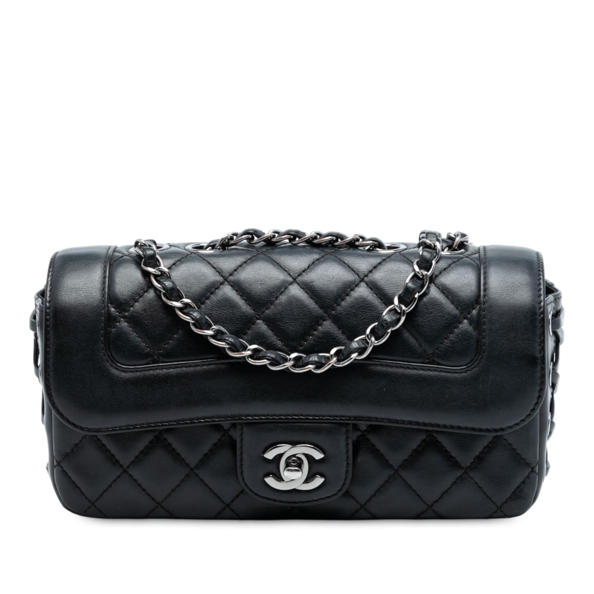 Chanel Small Quilted Lambskin Mademoiselle Chic Flap