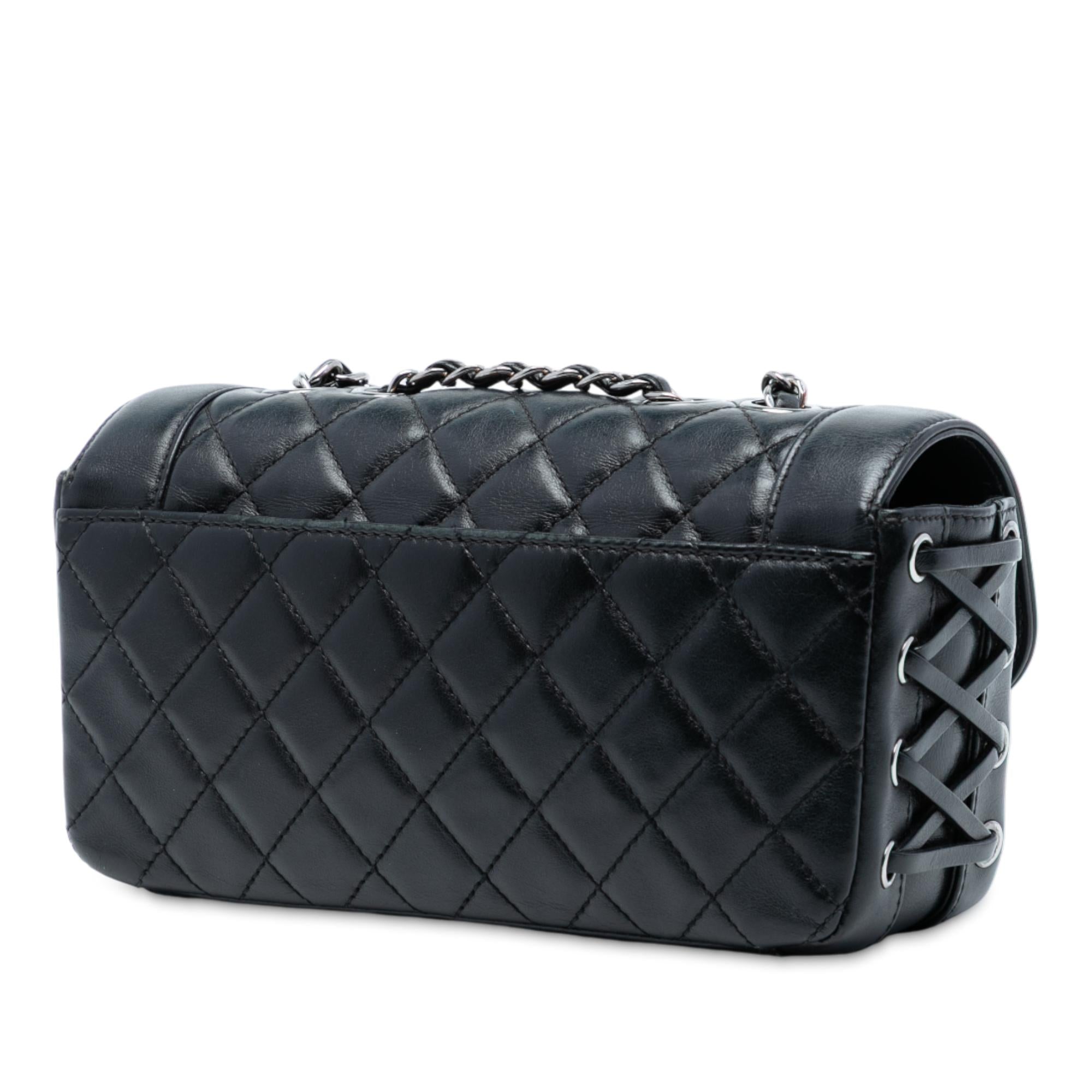 Chanel Small Quilted Lambskin Mademoiselle Chic Flap