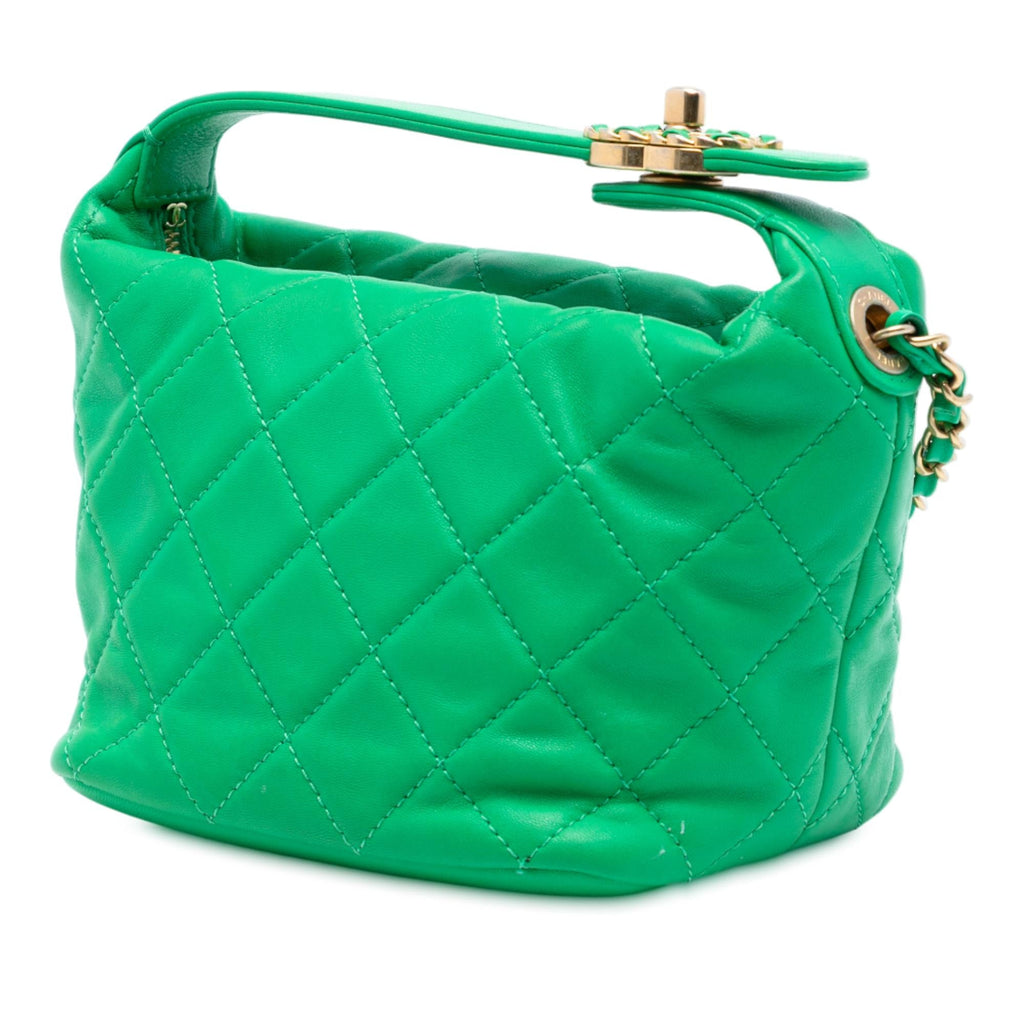 Chanel Small Quilted Lambskin Perfect Meeting Hobo