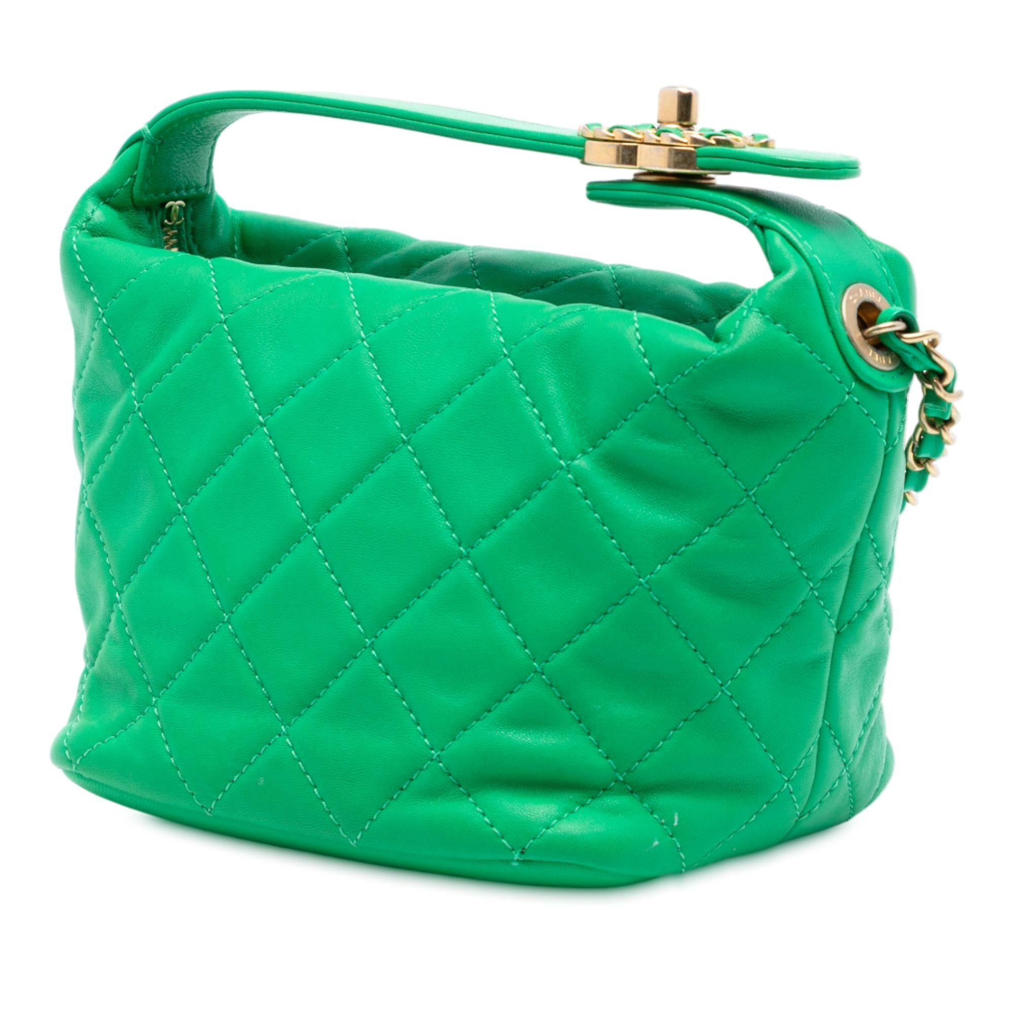 Chanel Small Quilted Lambskin Perfect Meeting Hobo