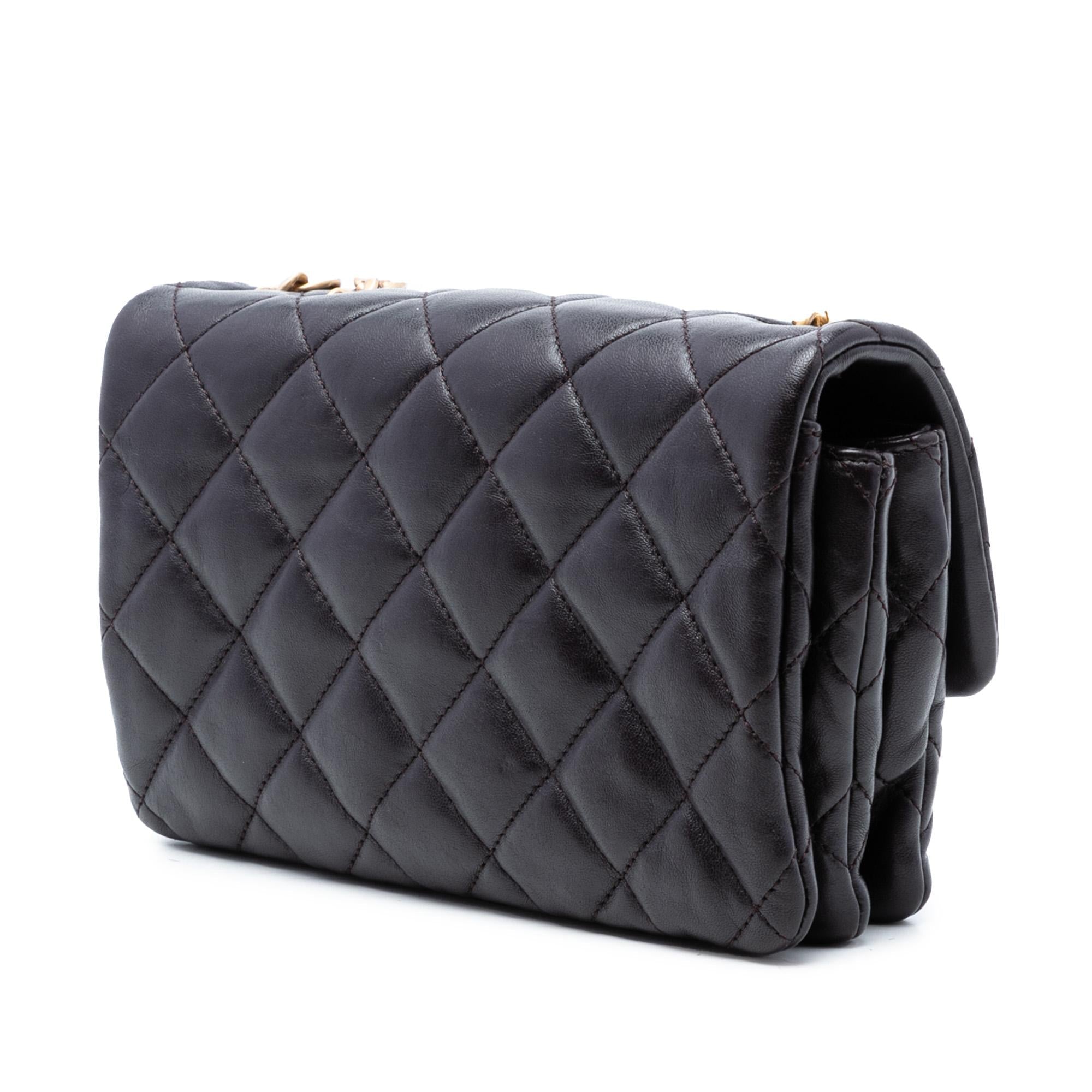 Chanel Small Quilted Lambskin Pillow Crush Flap