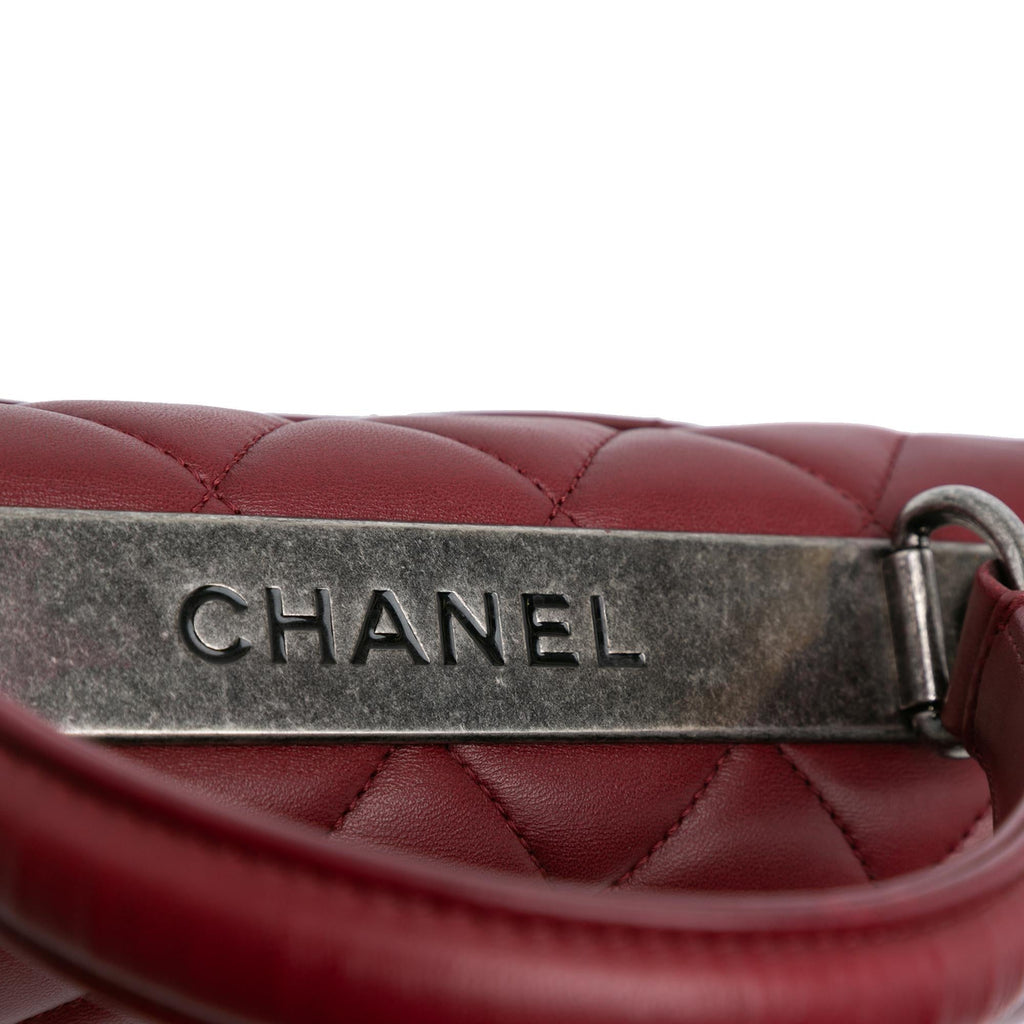 Chanel Small Quilted Lambskin Trendy CC Flap (SHG-q7W76g)