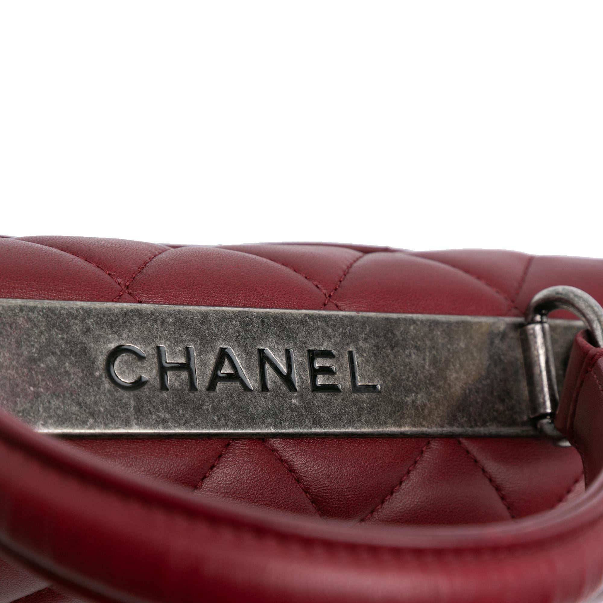 Chanel Small Quilted Lambskin Trendy CC Flap (SHG-q7W76g)