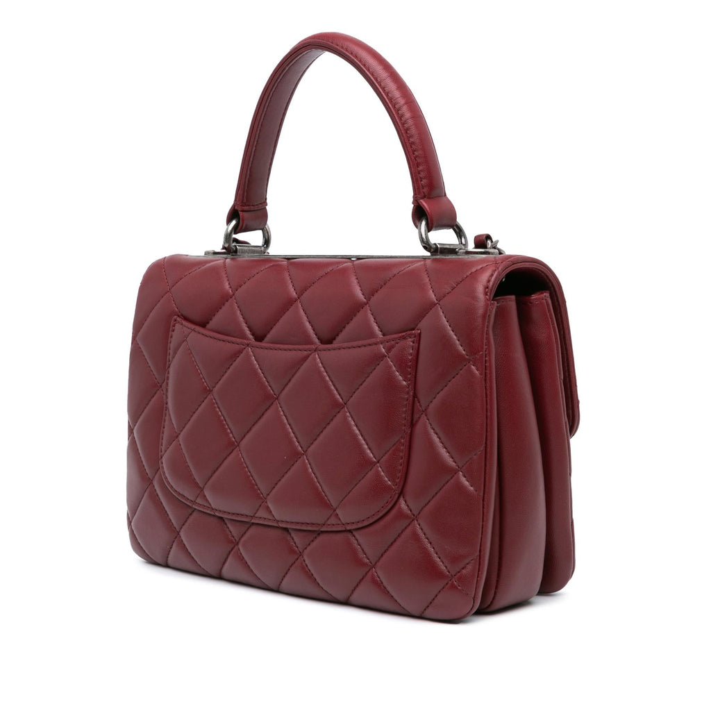 Chanel Small Quilted Lambskin Trendy CC Flap (SHG-q7W76g)